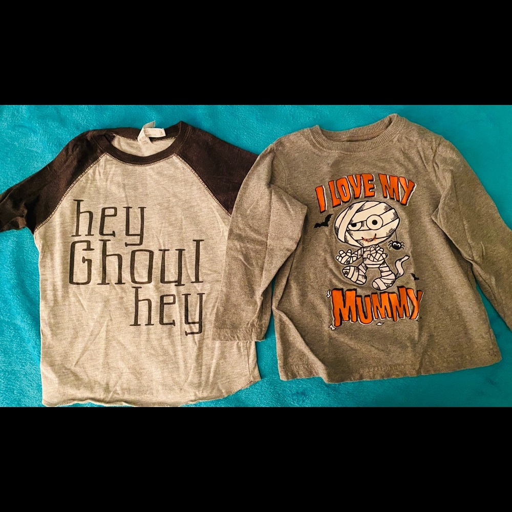 Halloween Shirts - Hey Ghoul Hey & Love My Mummy